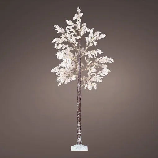 LUMINEO - Micro LED Tree with White Flowers 210cm - 71501 product image