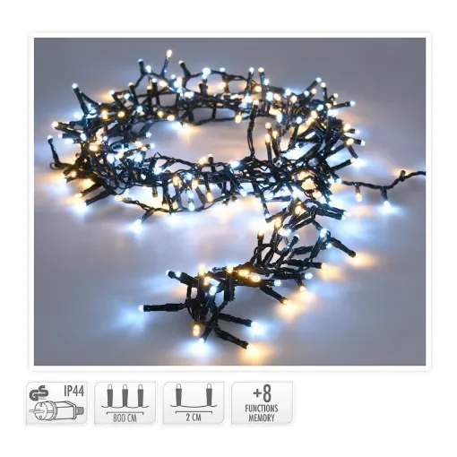 NO DISPONIBLE - Snake Garland 400 LEDs Cold & Warm Light - 72079 product image