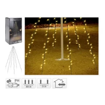 NO DISPONIBLE - Outdoor Curtain 360 Warm White LEDs for Trees - 72094 product image