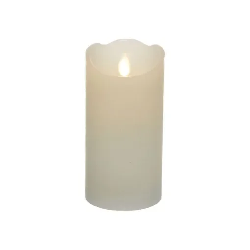 LUMINEO - Indoor LED Candle Rustic Finish Warm White Light - 36456 product image