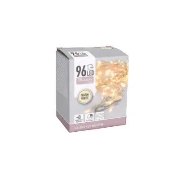 EDM - Sparkling Christmas Garland - Warm White Light - 72080 product image