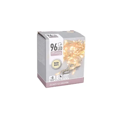 EDM - Sparkling Christmas Garland - Warm White Light - 72080 product image