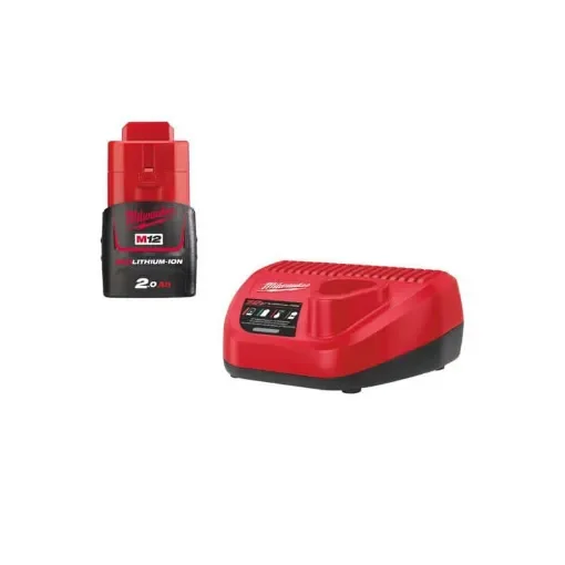 Milwaukee - 12V M12 Battery and Charger Pack - 4933451900 product image