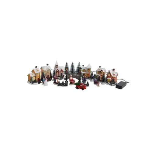 Divers - LED Christmas Village Scene with Santa - 71944 product image