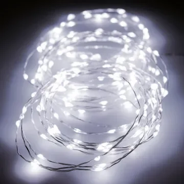 LUMINEO - 14m Sparkling Micro LED Garland 180 Cold Light - 71058 product image