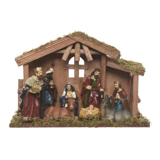 NO DISPONIBLE - Birth Bethlehem Nativity Set 8 Figures - 71982 product image