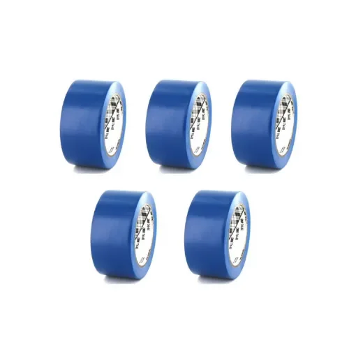 3M - Vinyl Adhesive Tape Blue 50mm - 764B-50-x-5 product image