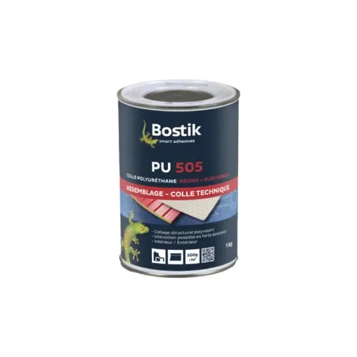 Bostik - PU 505 Polyurethane Adhesive 1kg - 505-1 product image