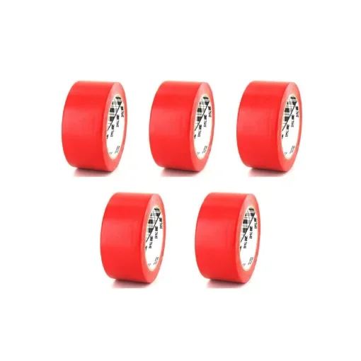 3M - Vinyl Adhesive Tape Red 50mm - 764R-50-x-5 product image