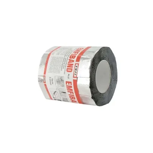 Emfi - Self-Adhesive Cold Sealing Strip Aluminium 15cm x 10m - EMFIBAND15 product image
