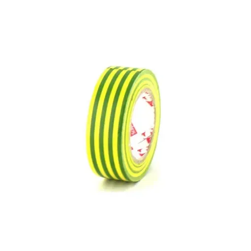 Scapa - Electrical Tape PVC 19mm Yellow & Green - 2702-19-jaune-et-vert product image
