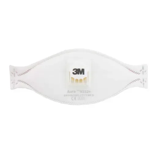 3M - Aura 9332 FFP3 Foldable Dust Mask with Valve - Masque-3M-9332-x-1 product image