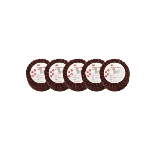 3M - Scotch-Brite Brush P120, 75mm Diameter - CB-ZS-x5 product image