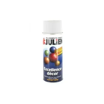 Julien - Satin Snow White Aerosol Paint 400ml - Julien-blanc-neige-satin-400ml product image