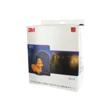 3M - Corded Earplugs with Cords for Noise Protection - M1200 product image