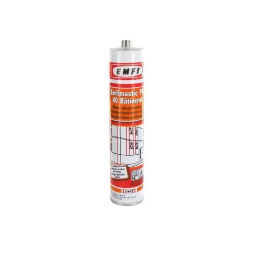 Emfi - White Polyurethane Sealant for Building - PU40blanc-doublon product image