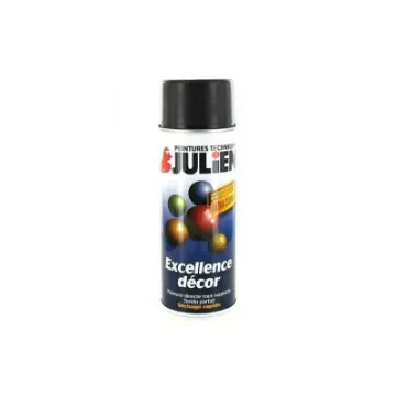 Julien - Glossy Black Aerosol Paint 400ml - Julien-noir-brillant-400ml product image