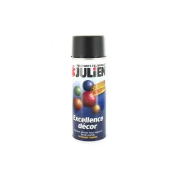 Julien - Satin Black Aerosol Paint 400ml - Julien-noir-satine-400ml product image