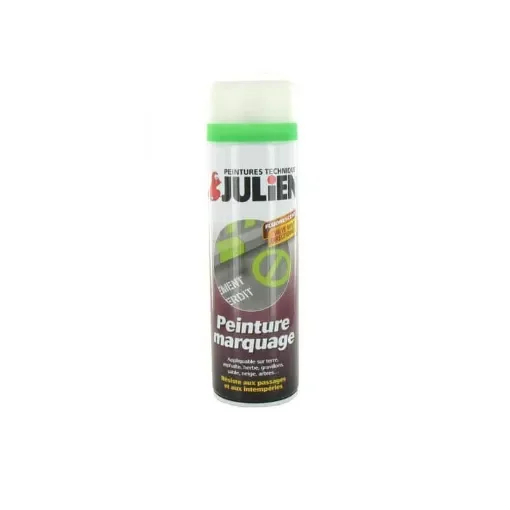 Julien - Fluorescent Green Marking Spray Paint 500ml - Julien-marquage-vert-fluo-500ml product image