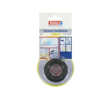 Tesa - Self-Amalgamating Silicone Tape 25mm x 3m - 4600-NOIR25 product image