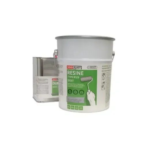 Soloplast - R123 Epoxy Resin 5 KG with Hardener - 134464 product image