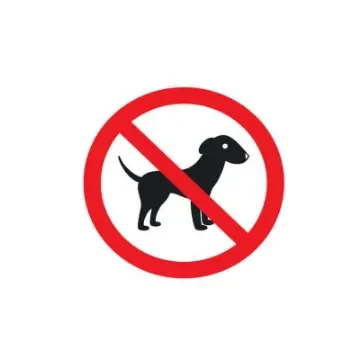 Divers - UV Plasticised Polymer Adhesive No Dogs Allowed - AD101 product image