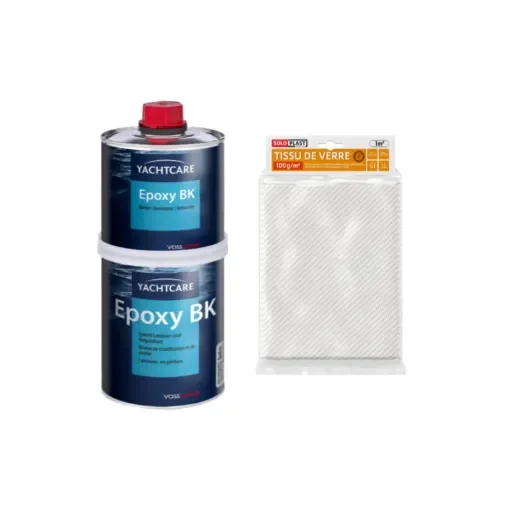 Soloplast - Yachtcare BK Resin Pack 1 Kg with Roving - PACK-BK-ROVING100 product image
