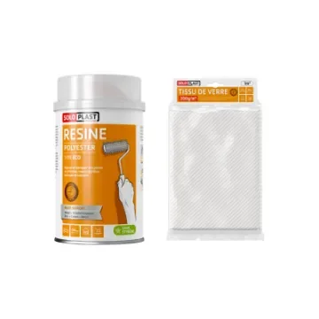 Soloplast - Eco Polyester Resin Pack with Roving Fabric - PACK-ECO-ROVING-300 product image