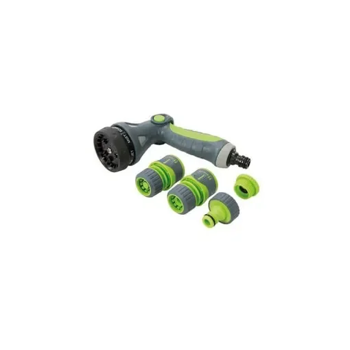 Silverline - 5-Piece Hose Gun Set with 9 Spray Settings - H829557 product image