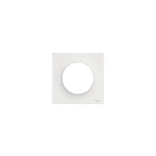 Schneider Electric - Odace 1 Gang Finishing Plate White - S520702 product image