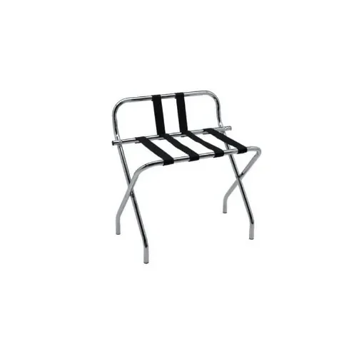 Stark - Chrome Steel Luggage Rack with PVC Straps - RVCROMOS product image
