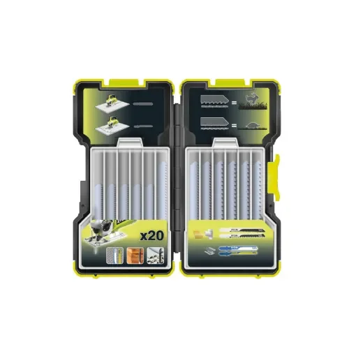 Ryobi - One+ 20-Piece Jigsaw Blade Set for Wood & Metal - 5132002261 product image