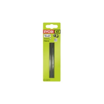 Ryobi - Set of 2 Disposable Carbide Blades for 82mm Planers - 5132002597 product image