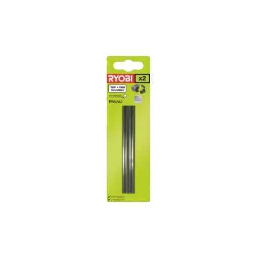 Ryobi - Set of 2 Disposable Carbide Blades for 82mm Planers - 5132002597 product image