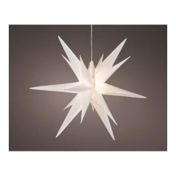 LUMINEO - White Luminous Star with 6 LEDs - 72401 product image