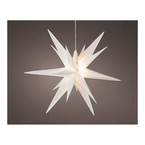 LUMINEO - White Luminous Star with 6 LEDs - 72401 product image