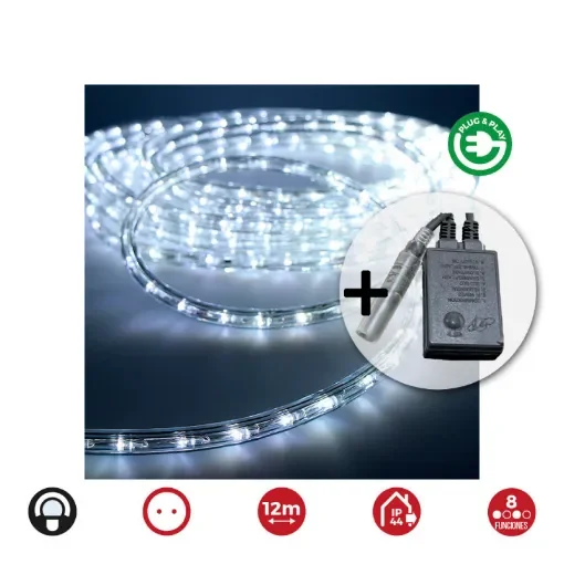 EDM - Flexiled 12m Multifunction Cold White Light - 71491 product image