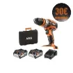 AEG - 18V Hammer Drill with 2 x 4.0Ah Batteries - 4935471403-ODRnoel24 product image