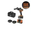 AEG - 18V Brushless Percussion Drill with 2 Batteries - 4935478939-ODRnoel24 product image