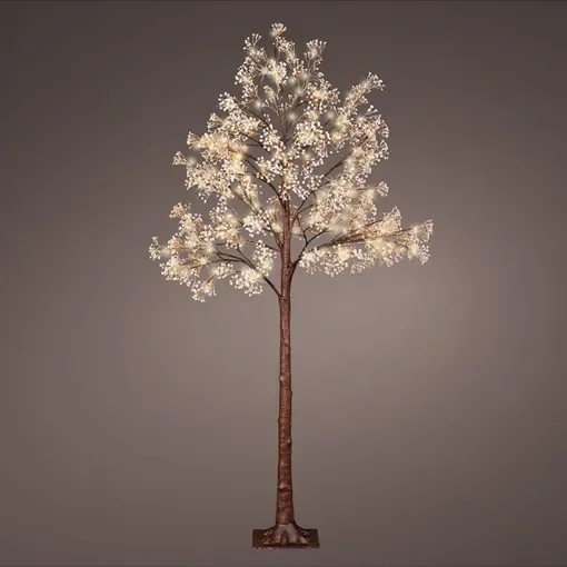 LUMINEO - Purple Gypsophila LED Tree 180cm - 71505 product image
