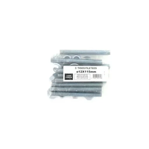 Batifix - Pack of 6 M12 Threaded Rods 12x115mm - FIXTIG6M12X115 product image