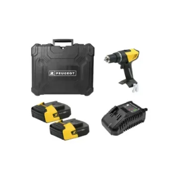 Peugeot - ENERGYDRILL 18V Cordless Drill with 2 Batteries - 250312 product image