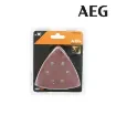 AEG - 10 Pack Abrasive Triangles 93x93mm for Multitool - 4932430321 product image
