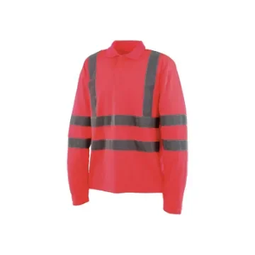 Cepovett - High Visibility Long Sleeve Polo - T283-R-M product image