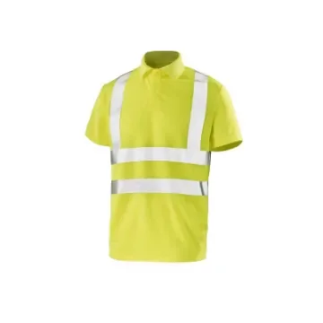 Cepovett - High Visibility Polo Short Sleeves Fluorescent Yellow - T090-J-XL product image