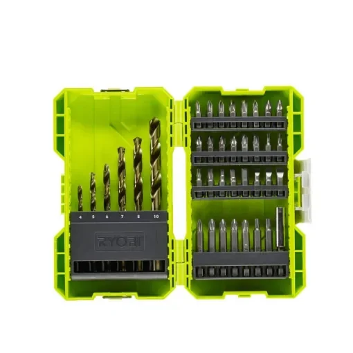 Ryobi - Stackable Shockproof Case with 38 Drilling-Screwing Accessories - 5132003303 product image