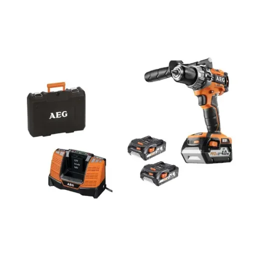 AEG - Compact Brushless Drill 18V with 3 Batteries - 4935464892 product image