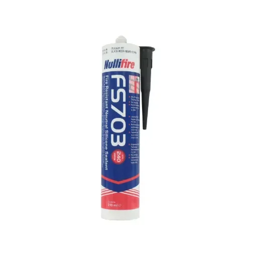 NulliFire - FS703 Black Fire Sealant 310ml - 7502601 product image