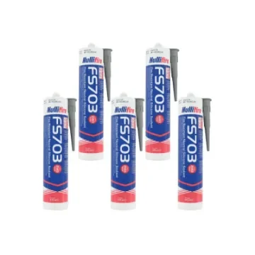 NulliFire - FS703 Grey Fire Sealant 310ml Pack of 5 - 8202601X5 product image