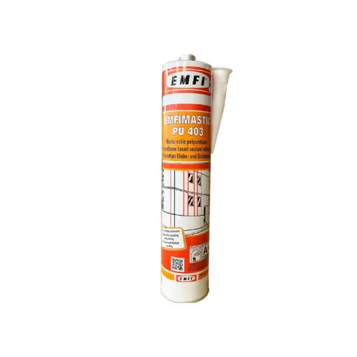 Emfi - Polyurethane Adhesive Sealant White 300ml - PU403blanc product image